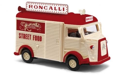 Coche miniatura Citroen Type H 1/87 Busch Roncalli Street Food 1958 Citroen Type H 1/87 Busch Roncalli Street Food 1958 coche miniatura