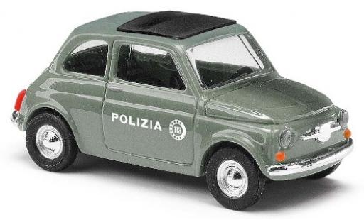 Fiat 500 1/87 Busch Polizia (IT) coche miniatura