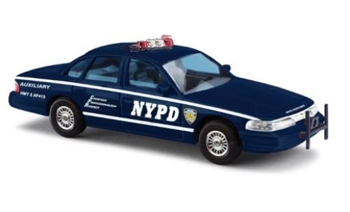 Coche miniatura Ford Crown 1/87 Busch Victoria NYPD Auxiliary Police Ford Crown 1/87 Busch Victoria NYPD Auxiliary Police coche miniatura