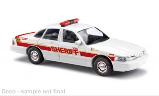 Coche miniatura Ford Crown 1/87 Busch Victoria Police Interceptor NYC Sheriff 1996 1:87 Ford Crown 1/87 Busch Victoria Police Interceptor NYC Sheriff 1996 1:87 coche miniatura