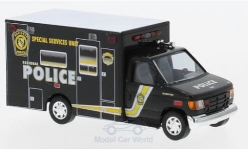 Coche miniatura Ford E350 1/87 Busch E-350 Police - Special Service Unit 1992 Ford E350 1/87 Busch E-350 Police - Special Service Unit 1992 coche miniatura