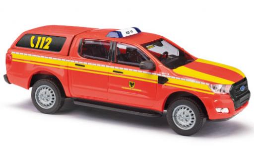 Coche miniatura Ford Ranger 1/87 Busch DoKa Feuerwehr Dortmund 2016 avec Hardtop Ford Ranger 1/87 Busch DoKa Feuerwehr Dortmund 2016 avec Hardtop coche miniatura