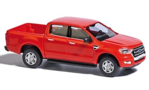 Ford Ranger 1/87 Busch rojo 2016 coche miniatura