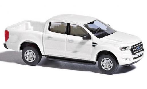 Ford Ranger 1/87 Busch blanco 2016 coche miniatura