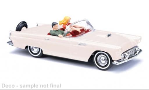 Coche miniatura Ford Thunderbird 1/87 Busch Cabriolet beige 1956 1:87 Ford Thunderbird 1/87 Busch Cabriolet beige 1956 1:87 coche miniatura
