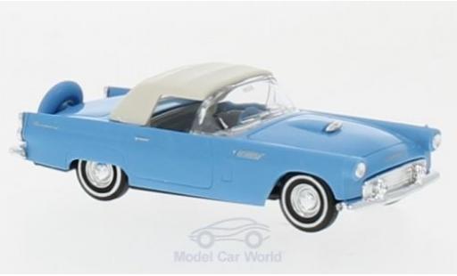 Coche miniatura Ford Thunderbird 1956 1/87 Busch Convertible azul 1956 Ford Thunderbird 1956 1/87 Busch Convertible azul 1956 coche miniatura