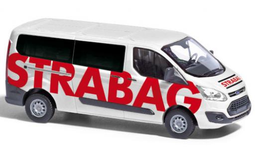 Coche miniatura Ford Transit 1/87 Busch Custom Bus STRABAG 2012 Ford Transit 1/87 Busch Custom Bus STRABAG 2012 coche miniatura