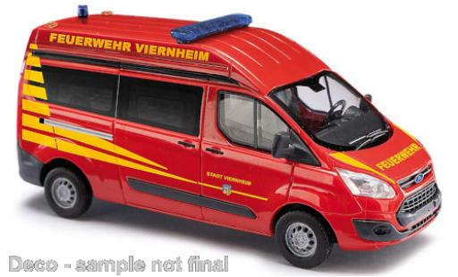 Coche miniatura Ford Transit 1/87 Busch Custom Hochdach Bus Feuerwehr Viernheim 2012 Ford Transit 1/87 Busch Custom Hochdach Bus Feuerwehr Viernheim 2012 coche miniatura