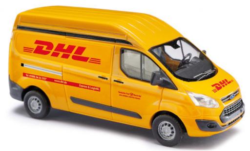 Coche miniatura Ford Transit 1/87 Busch Custom Kasten Hochdach DHL 2012 Ford Transit 1/87 Busch Custom Kasten Hochdach DHL 2012 coche miniatura