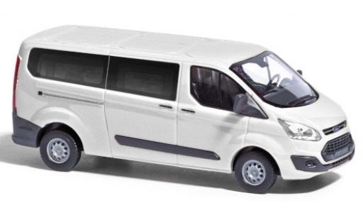 Coche miniatura Ford Transit 1/87 Busch Custom blanco 2012 bus Ford Transit 1/87 Busch Custom blanco 2012 bus coche miniatura