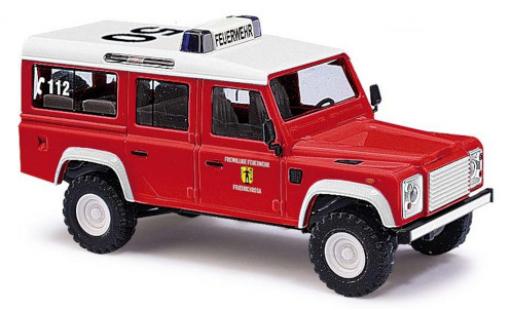 Coche miniatura Land Rover Defender 1/87 Busch 110 Feuerwehr Friedrichroda 1983 Land Rover Defender 1/87 Busch 110 Feuerwehr Friedrichroda 1983 coche miniatura
