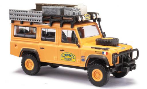 Coche miniatura Land Rover Defender 1/87 Busch 110 Team France Camel Trophy Camel Trophy 1989 avec Rack de toit Y.Dorier/B.Duc Land Rover Defender 1/87 Busch 110 Team France Camel Trophy Camel Trophy 1989 avec Rack de toit Y.Dorier/B.Duc coche miniatura