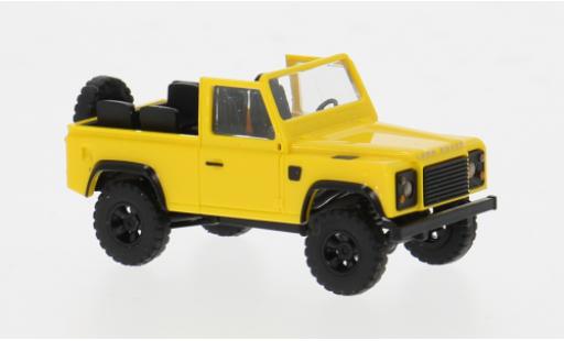 Coche miniatura Land Rover Defender 1/87 Busch 90 gelb 1983 1:87 Land Rover Defender 1/87 Busch 90 gelb 1983 1:87 coche miniatura