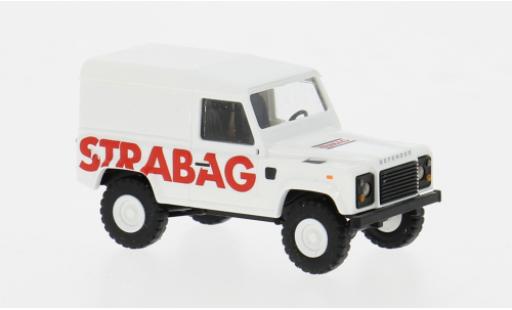 Coche miniatura Land Rover Defender 1/87 Busch 90 Kasten 1983 STRABAG 1:87 Land Rover Defender 1/87 Busch 90 Kasten 1983 STRABAG 1:87 coche miniatura