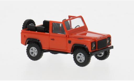 Coche miniatura Land Rover Defender 1/87 Busch 90 rojo 1983 1:87 Land Rover Defender 1/87 Busch 90 rojo 1983 1:87 coche miniatura