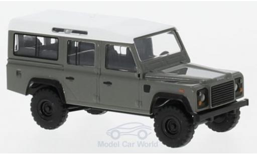Coche miniatura Land Rover Defender 1/87 Busch gris/blanco Land Rover Defender 1/87 Busch gris/blanco coche miniatura