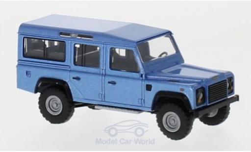 Coche miniatura Land Rover Defender 1/87 Busch metalico azul 1983 Land Rover Defender 1/87 Busch metalico azul 1983 coche miniatura