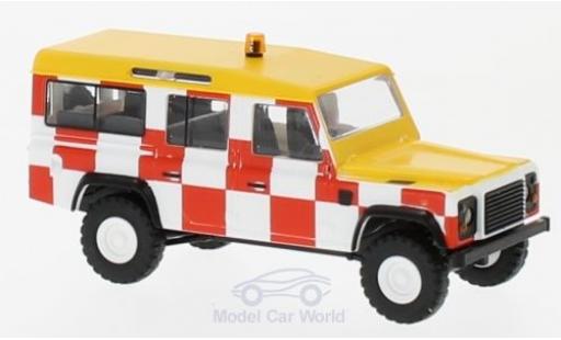 Coche miniatura Land Rover Defender 1/87 Busch RHD Flughafen England 1983 Land Rover Defender 1/87 Busch RHD Flughafen England 1983 coche miniatura