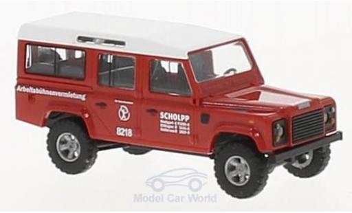 Coche miniatura Land Rover Defender 1/87 Busch Scholpp 1983 Land Rover Defender 1/87 Busch Scholpp 1983 coche miniatura