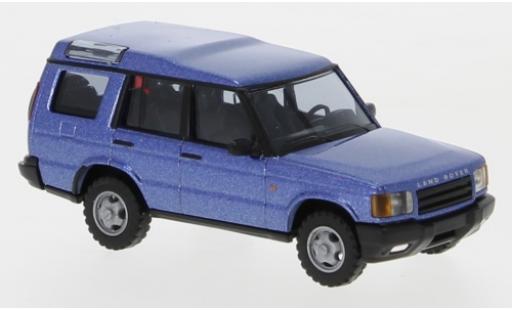 Coche miniatura Land Rover Discovery 1/87 Busch metalico azul Land Rover Discovery 1/87 Busch metalico azul coche miniatura