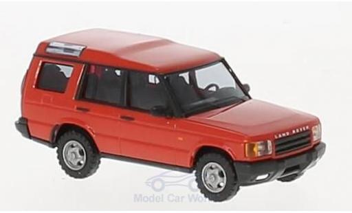 Coche miniatura Land Rover Discovery 1/87 Busch rojo 1998 Land Rover Discovery 1/87 Busch rojo 1998 coche miniatura