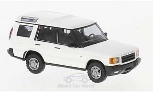 Coche miniatura Land Rover Discovery 1/87 Busch blanco 1998 Land Rover Discovery 1/87 Busch blanco 1998 coche miniatura