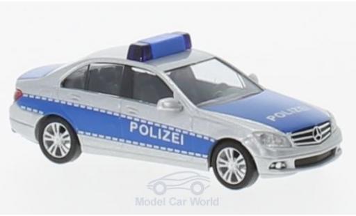 Coche miniatura Mercedes Classe C 1/87 Busch Polizei 2007 Mercedes Classe C 1/87 Busch Polizei 2007 coche miniatura