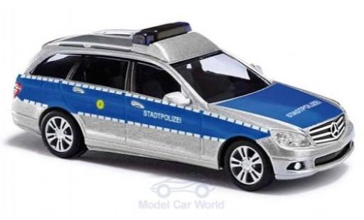 Coche miniatura Mercedes Classe C 1/87 Busch T-Modell Stadtpolizei 2007 Mercedes Classe C 1/87 Busch T-Modell Stadtpolizei 2007 coche miniatura