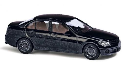 Coche miniatura Mercedes Classe C 1/87 Busch (W204) metalico negro Black Edition Mercedes Classe C 1/87 Busch (W204) metalico negro Black Edition coche miniatura