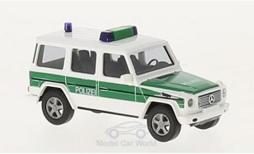 Coche miniatura Mercedes Classe G 1/87 Busch Bundesgrenzschutz 1990 Mercedes Classe G 1/87 Busch Bundesgrenzschutz 1990 coche miniatura