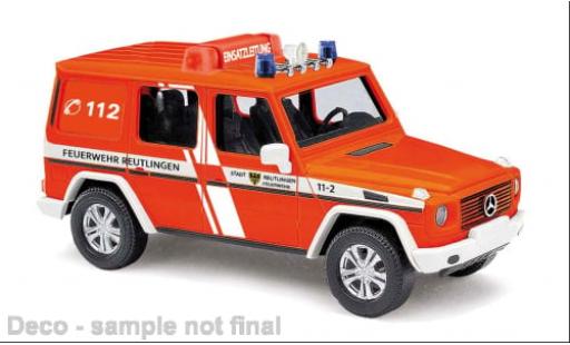 Coche miniatura Mercedes Classe G 1/87 Busch (W463) Feuerwehr Reutlingen 1990 1:87 Mercedes Classe G 1/87 Busch (W463) Feuerwehr Reutlingen 1990 1:87 coche miniatura