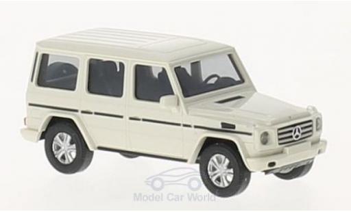 Coche miniatura Mercedes Classe G 1/87 Busch blanco 2008 Mercedes Classe G 1/87 Busch blanco 2008 coche miniatura