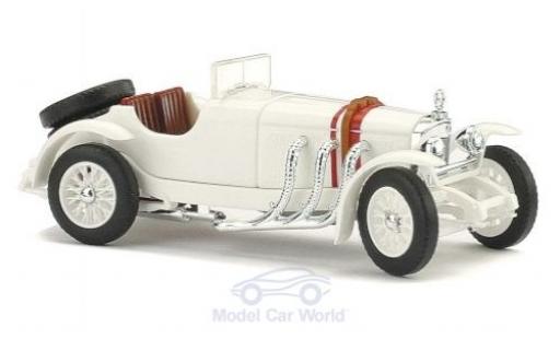 Coche miniatura Mercedes SSK 1/87 Busch blanco 1928 Mercedes SSK 1/87 Busch blanco 1928 coche miniatura