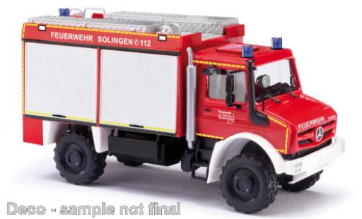 Coche miniatura Mercedes Unimog 1/87 Busch U 5023 Feuerwehr Solingen 2014 Mercedes Unimog 1/87 Busch U 5023 Feuerwehr Solingen 2014 coche miniatura
