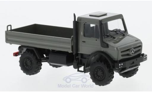 Coche miniatura Mercedes Unimog 1/87 Busch U 5023 gris Mercedes Unimog 1/87 Busch U 5023 gris coche miniatura