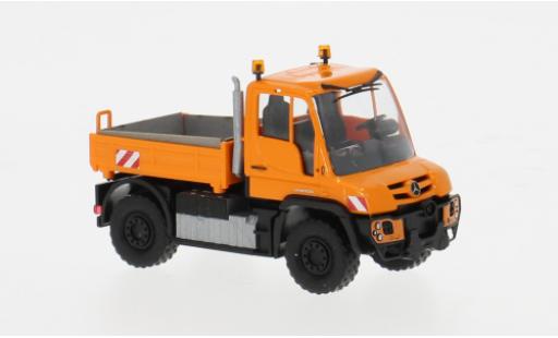 Coche miniatura Mercedes Unimog 1/87 Busch U430 naranja 2013 1:87 Mercedes Unimog 1/87 Busch U430 naranja 2013 1:87 coche miniatura