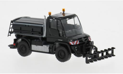 Coche miniatura Mercedes Unimog 1/87 Busch U430 schwarz 2013 1:87 Mercedes Unimog 1/87 Busch U430 schwarz 2013 1:87 coche miniatura