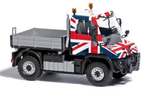 Coche miniatura Mercedes Unimog 1/87 Busch U430 Union Jack 2013 Mercedes Unimog 1/87 Busch U430 Union Jack 2013 coche miniatura