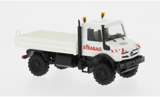 Coche miniatura Mercedes Unimog 1/87 Busch U5023 2013 STRABAG 1:87 Mercedes Unimog 1/87 Busch U5023 2013 STRABAG 1:87 coche miniatura