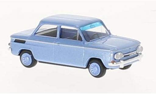 Coche miniatura NSU 1000 1/87 Busch TT metalico azul 1965 NSU 1000 1/87 Busch TT metalico azul 1965 coche miniatura