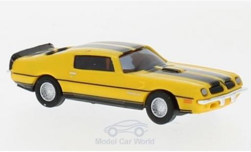 Coche miniatura Pontiac Firebird 1/87 Busch TransAm amarillo/negro 1974 Pontiac Firebird 1/87 Busch TransAm amarillo/negro 1974 coche miniatura