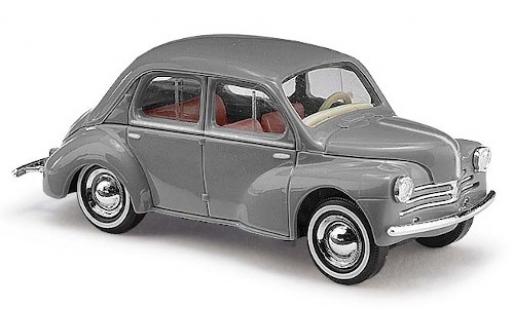 Coche miniatura Renault 4CV 1/87 Busch gris 1958 avec Weißwandreifen Renault 4CV 1/87 Busch gris 1958 avec Weißwandreifen coche miniatura