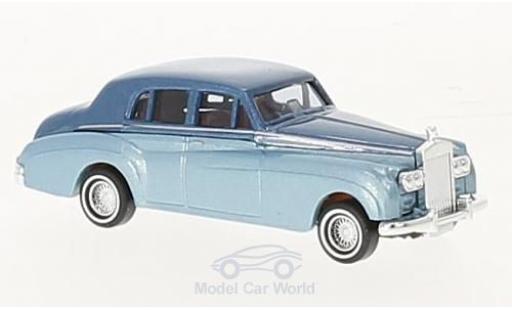Coche miniatura Rolls Royce Silver Cloud 1/87 Busch metalico azul/metalico azul 1959 Rolls Royce Silver Cloud 1/87 Busch metalico azul/metalico azul 1959 coche miniatura