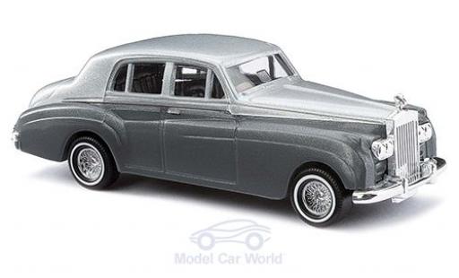 Coche miniatura Rolls Royce Silver Cloud 1/87 Busch gris/metalico gris 1959 Rolls Royce Silver Cloud 1/87 Busch gris/metalico gris 1959 coche miniatura