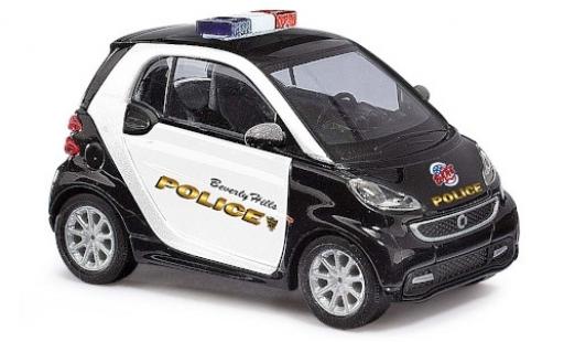Coche miniatura Smart ForTwo 1/87 Busch Fortwo Beverly Hills Police 2012 Smart ForTwo 1/87 Busch Fortwo Beverly Hills Police 2012 coche miniatura