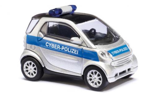 Coche miniatura Smart ForTwo 1/87 Busch Fortwo Cyber-Polizei 2007 Smart ForTwo 1/87 Busch Fortwo Cyber-Polizei 2007 coche miniatura