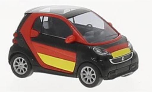 Coche miniatura Smart ForTwo 1/87 Busch Fortwo Fußball Fan 2012 Smart ForTwo 1/87 Busch Fortwo Fußball Fan 2012 coche miniatura