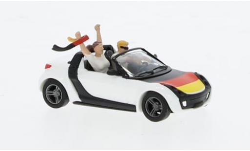 Smart Roadster 1/87 Busch Fu&szlig;ball-Fieber 2024 1:87 coche miniatura
