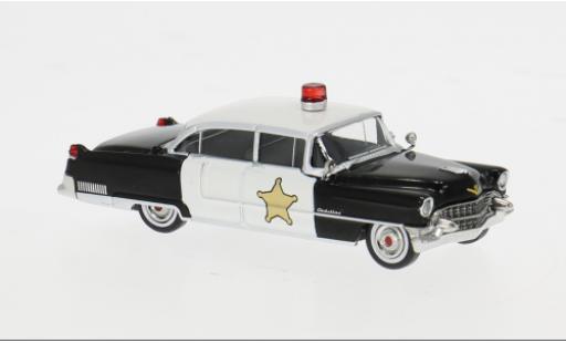 Coche miniatura Cadillac Fleetwood police 1955 Sheriff 1/87 Brekina