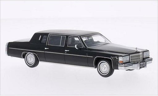 Cadillac Fleetwood Limousine 1/43 Neo Formal Limusina negro/mate-negro 1980 coche miniatura